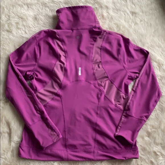 Tangerine Athletic Zip Up Jacket Size X-Large - Picture 2 of 8